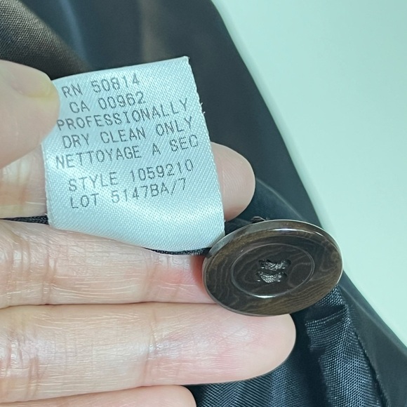 Tahari Womens Blazer 2 Coat Metallic Brown Career Button Luxe Neutral Old money - Picture 10 of 16